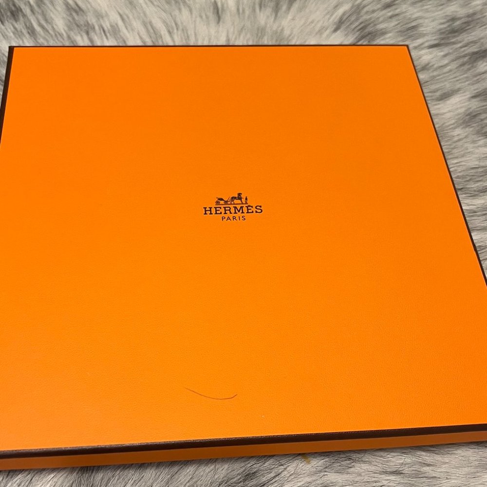 Hermes BRAND new scarf in original box 90cm width/ 35"